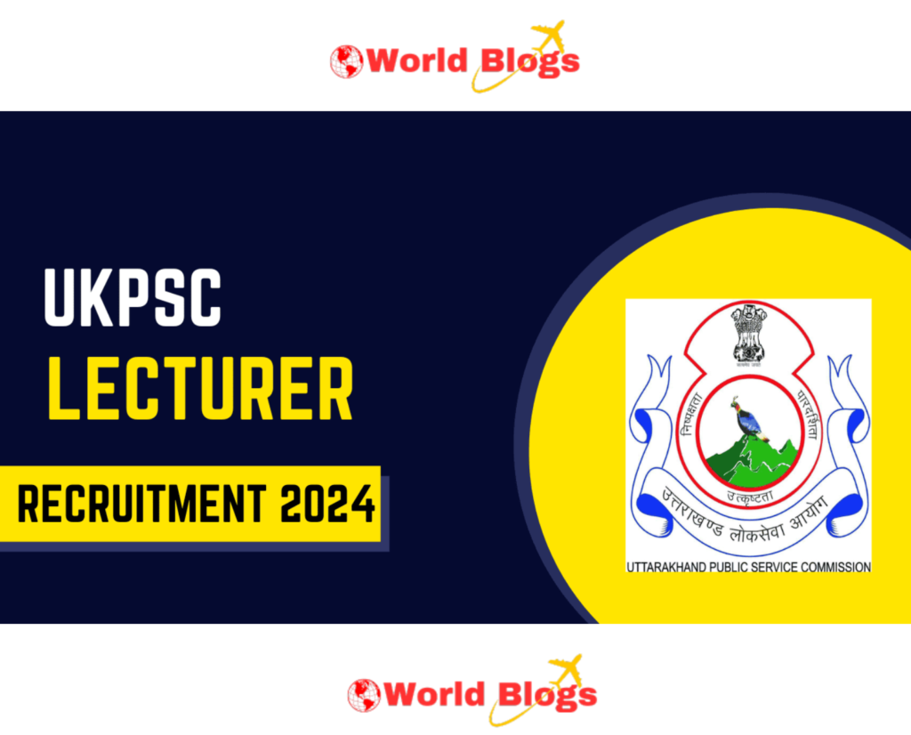 UKPSC Recruitment 2024
