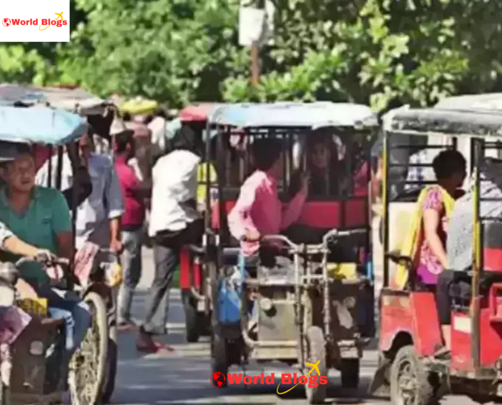 Delhi mein 50 hazar e-rickshon