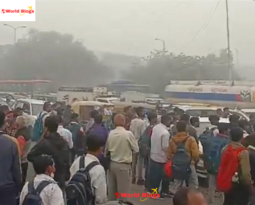 Bus Strike in Delhi