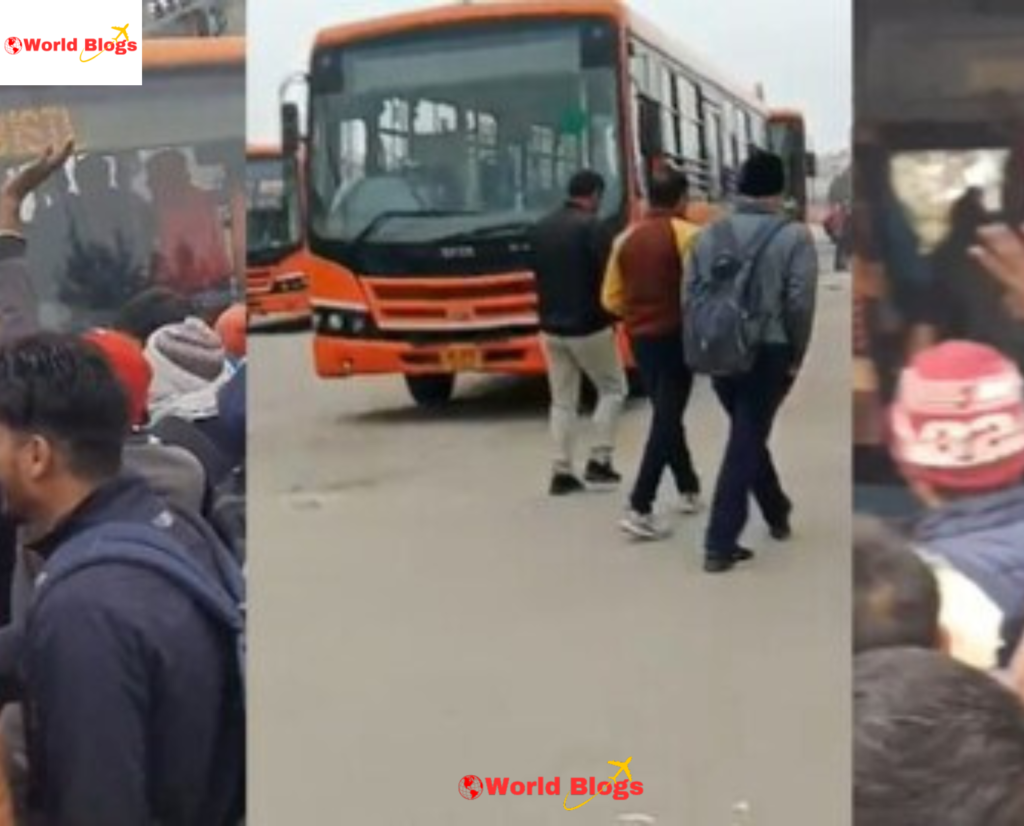 Bus Strike in Delhi