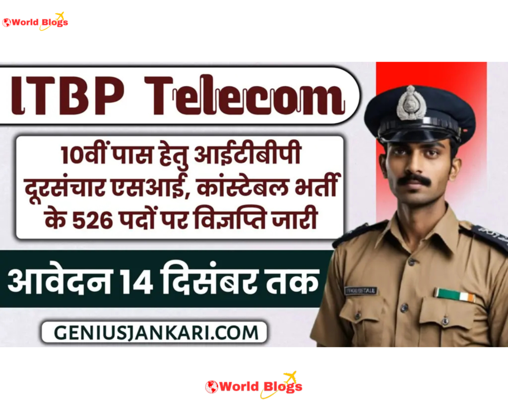 ITBP Telecom Bharti 2024