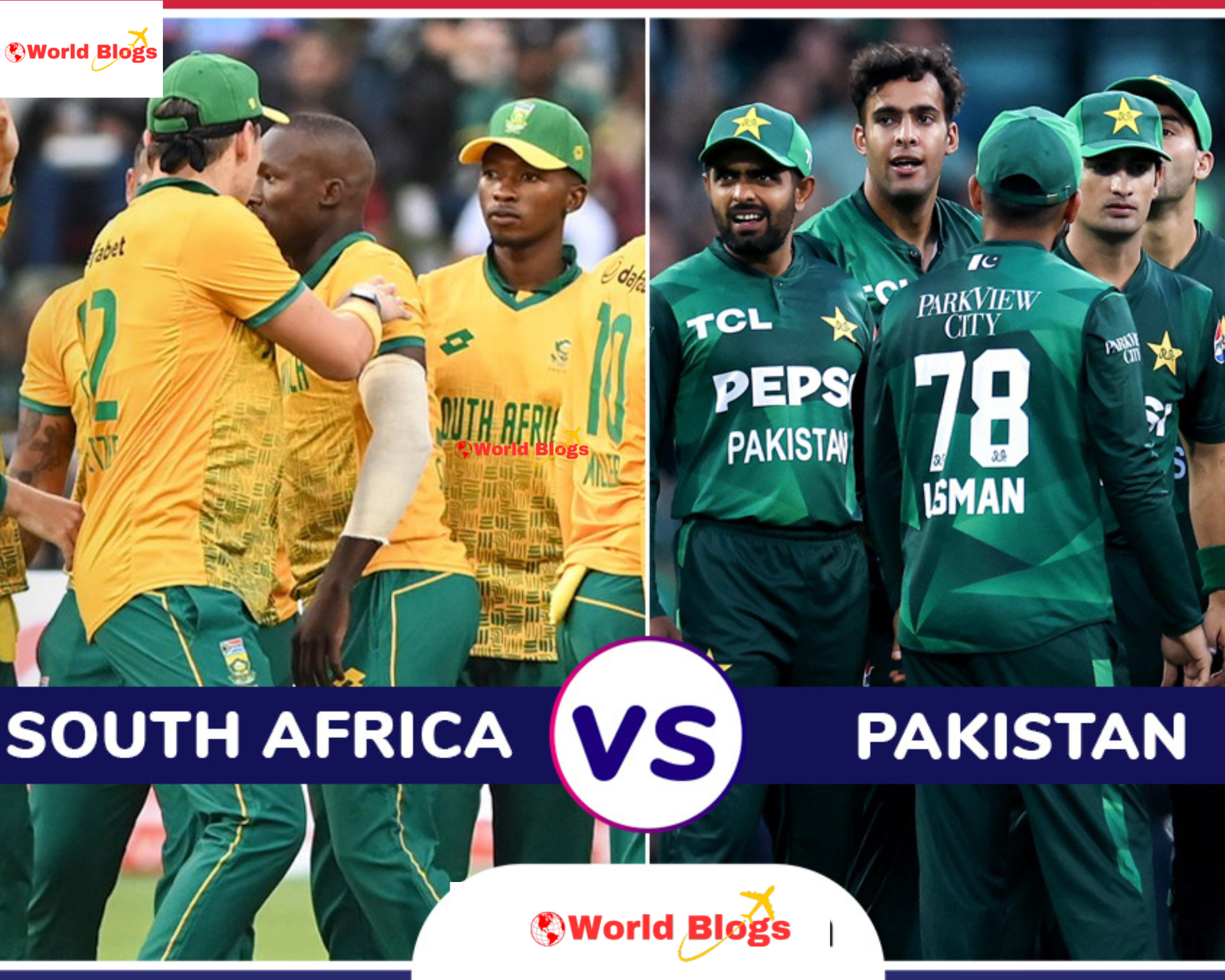 South Africa vs Pakistan T20I