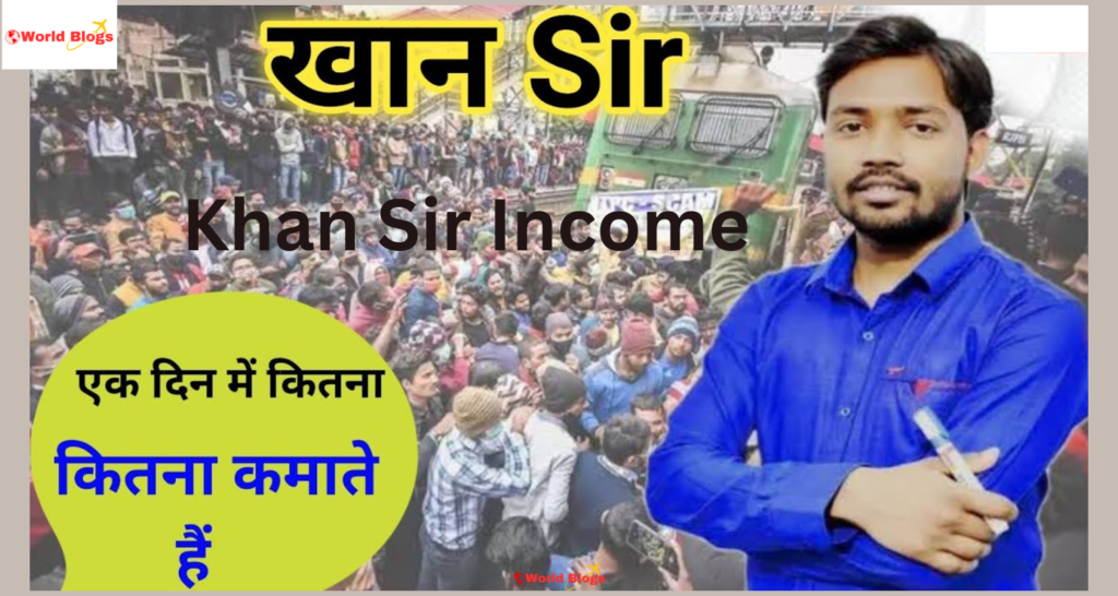 Khan Sir YouTube Income 